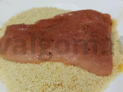 Kiaulienos kotletai keptuvėje Žingsnis 3