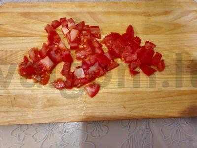 Karšti sumuštiniai su virta dešra ir česnaku Žingsnis 2