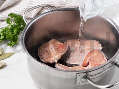 Šamas sriuba Žingsnis 1