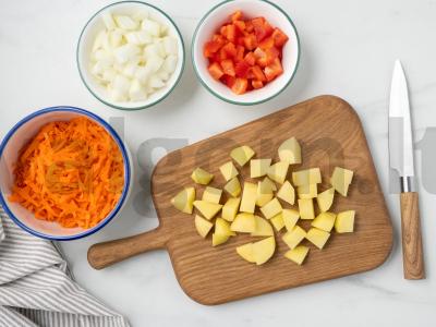 Šamas sriuba Žingsnis 3