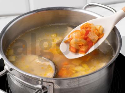 Šamas sriuba Žingsnis 7