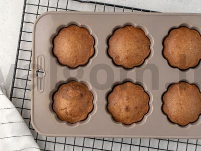 Šokoladiniai riešutų keksiukai be miltų Žingsnis 6