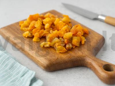 Manų suflė su džiovintomis abrikosais Žingsnis 5