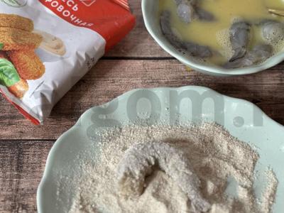 Tempura krevetės su juodaisiais ryžiais Žingsnis 3