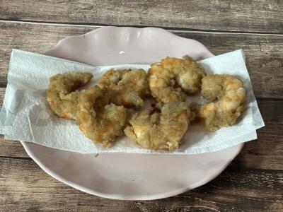 Tempura krevetės su juodaisiais ryžiais Žingsnis 5
