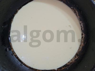 Ryžių blynai su kreminiu sūriu ir lašiša Žingsnis 3