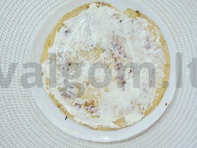 Ryžių blynai su kreminiu sūriu ir lašiša Žingsnis 5