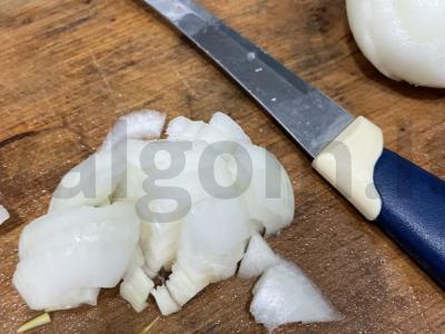 Salotas „Vaivorykštė“ su krienais Žingsnis 3