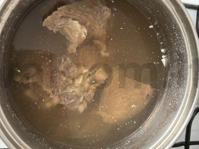 Borsčas „Močiutės“ Žingsnis 1