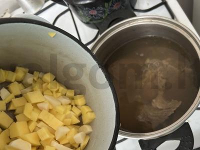 Borsčas „Močiutės“ Žingsnis 6