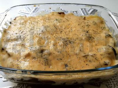 Vištienos kepenėlių žiulienas su pievagrybiais pagrindine nuotrauka