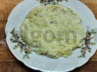 Silkė po šubomis su raudona žuvimi Žingsnis 2