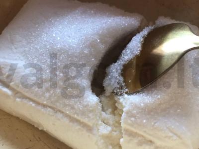 Švelnūs blynai su varške Žingsnis 4