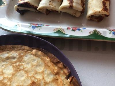 Švelnūs blynai su varške Žingsnis 6