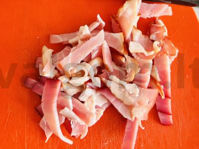 Bulvės po šonine ir sūriu Žingsnis 2