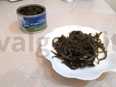 Jūros dumblių salotos Žingsnis 3