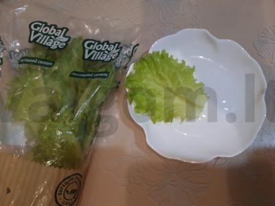 Jūros dumblių salotos Žingsnis 7