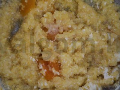 Kukurūzų košė su moliūgu ir serbentų uogiene Žingsnis 3