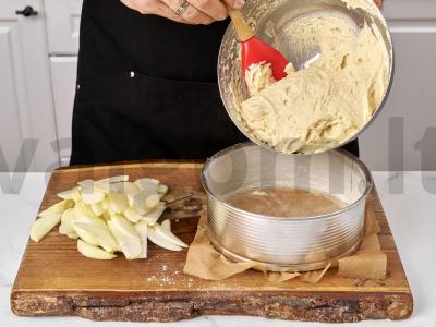 Aromatingas obuolių pyragas Žingsnis 6