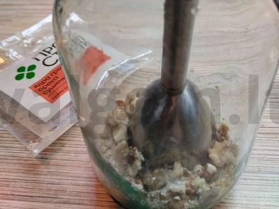 Lašiša su riešutų padažu Žingsnis 3