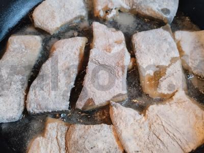 Lašiša su riešutų padažu Žingsnis 7