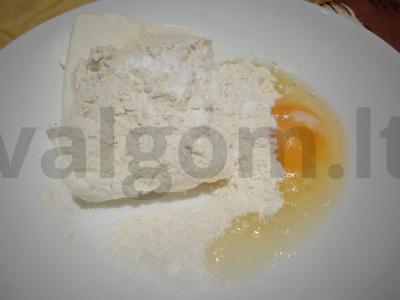 Švelnūs varškėčiai Žingsnis 3