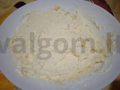 Švelnūs varškėčiai Žingsnis 4