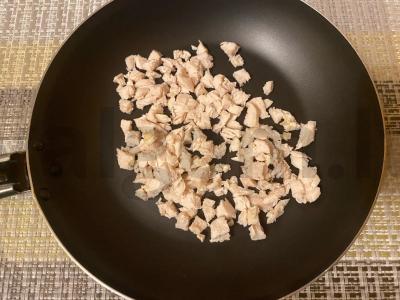 Karštas šuo „Anatol“ su vištienos filė Žingsnis 2