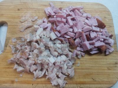 Rūkyta vištienos salotos „Anastasija“ Žingsnis 2