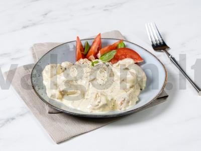 Vištienos krūtinėlė su grybais pagrindine nuotrauka