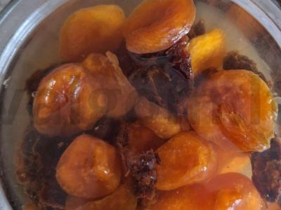 Moliūgų sultys su džiovintais vaisiais Žingsnis 2