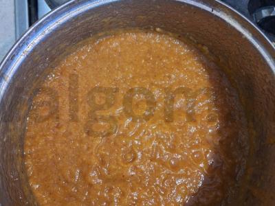 Moliūgų sultys su džiovintais vaisiais Žingsnis 5