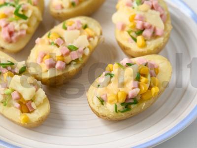 Krosninis bulvės patiekalas mikrobangų krosnelėje Žingsnis 5