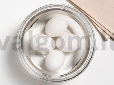 Aštrūs marinuoti kiaušiniai Žingsnis 2