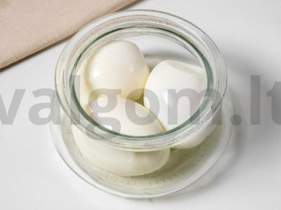 Aštrūs marinuoti kiaušiniai Žingsnis 9