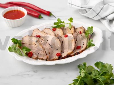 Azijietiškas kiaulienos kumpis pagrindine nuotrauka