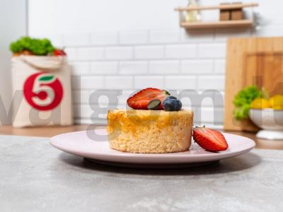 Dietinis pudingas pagrindine nuotrauka