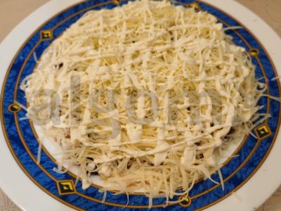 Salotas „Šventė“ su karbonaidu ir džiovintais slyvomis Žingsnis 15