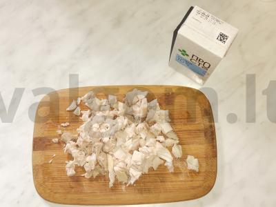 Sriuba „Tom Kha“ su grietinėlėmis Žingsnis 3