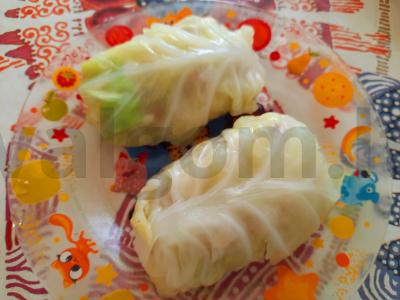 Vegetariški kopūstai su naminiu pomidorų padažu Žingsnis 3