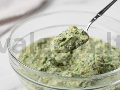 Mini blynai su upėtakiu ir plakta grietinės užpilu Žingsnis 6