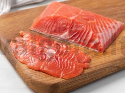 Mini blynai su upėtakiu ir plakta grietinės užpilu Žingsnis 11