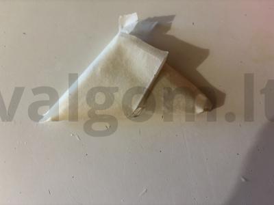 Samosa su jautiena iš filo tešlos Žingsnis 7