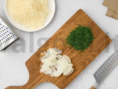 Greitas žiūlienas su vištiena ir grybais Žingsnis 2