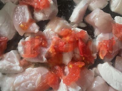 Vištienos guliašas su pomidoru Žingsnis 3