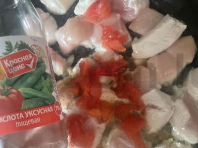 Vištienos guliašas su pomidoru Žingsnis 4