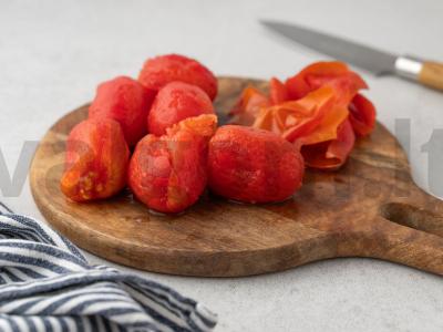 Aštrus padažas iš slyvų su pomidorais Žingsnis 1