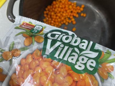 Kompotas „Uogų slėnis“ Žingsnis 1