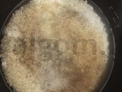 Ryžiai su pomidorais ir šampinjonais Žingsnis 1