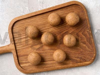 Kekso popso su kondensuotu pienu šokoladiniame glazūre Žingsnis 5